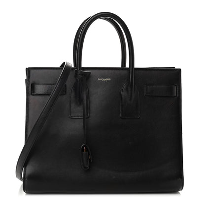 Saint Laurent Smooth Calfskin Small Sac De Jour Black 1 of 11