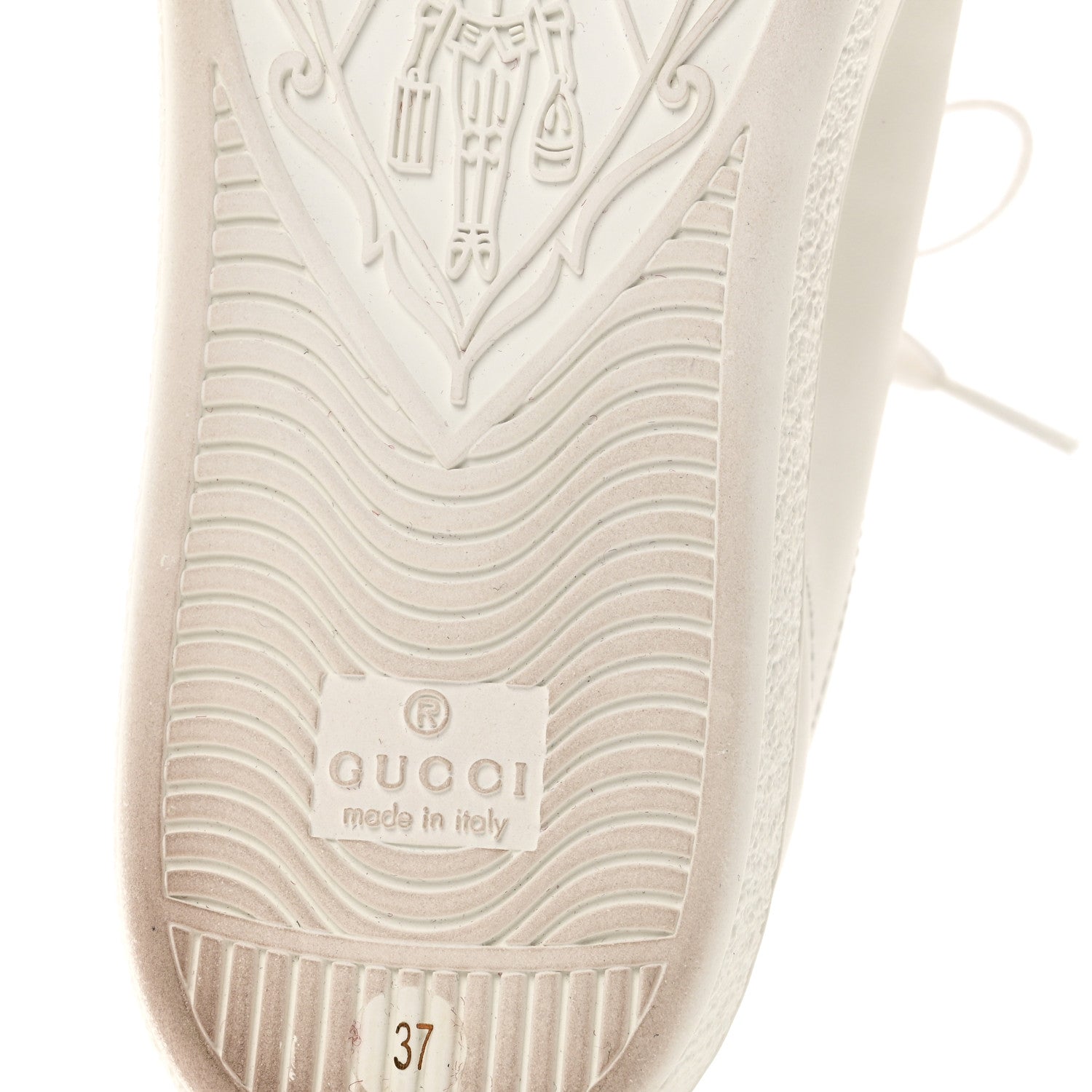 Gucci X DISNEY Calfskin Miro Soft Donald Duck Womens Ace Sneakers 37 White Bright Splash 8 of 10