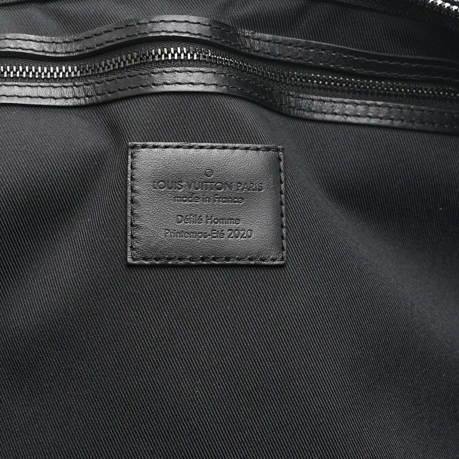 Louis Vuitton Monogram Eclipse Folia Keepall Bandouliere 50 5 of 9