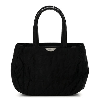 Christian Dior Nylon Cannage Panarea Tote  Black 1 of 12