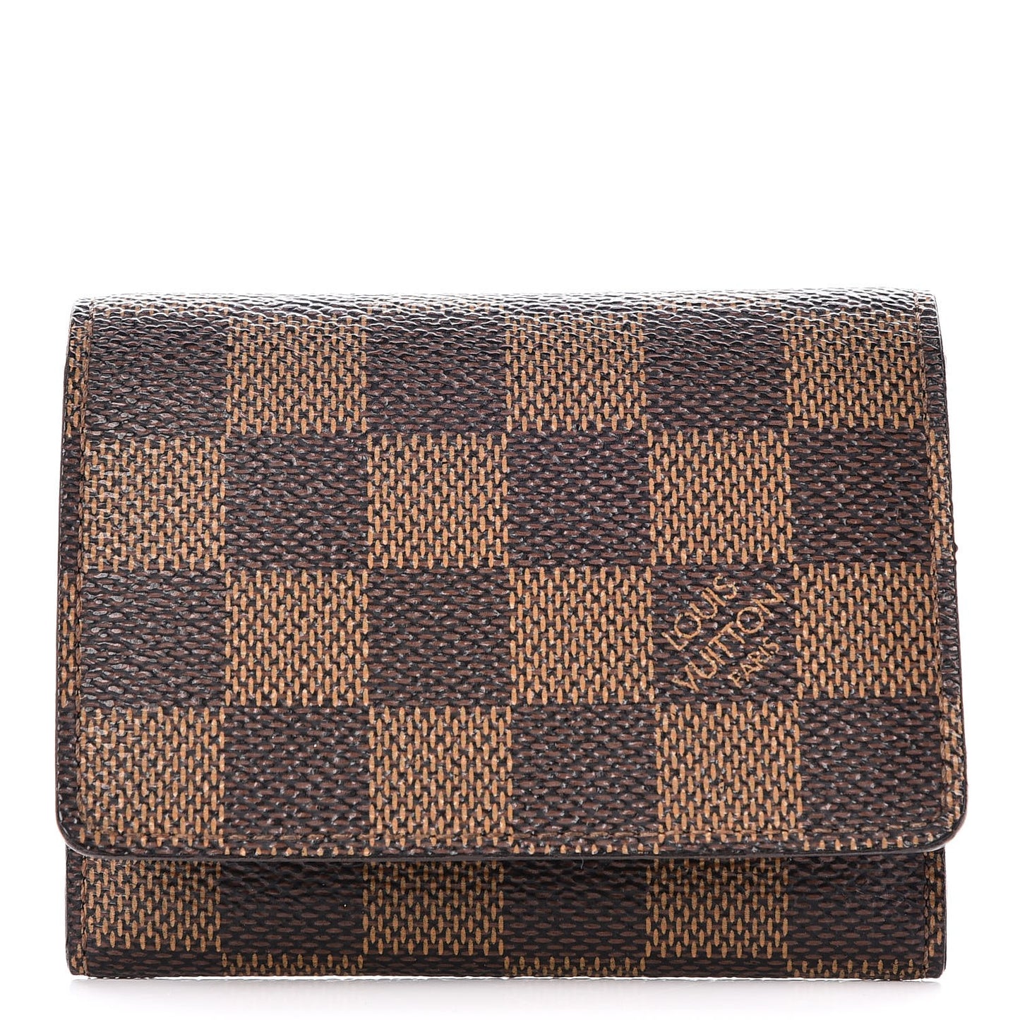 Damier Ebene Business Card Holder