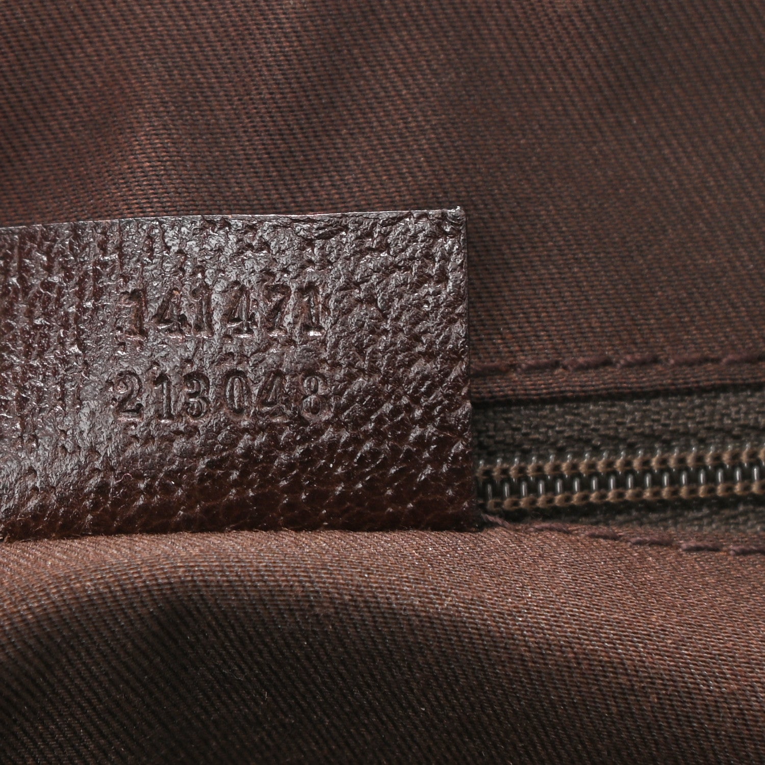 Gucci Monogram Medium Abbey Tote Dark Brown 7 of 8