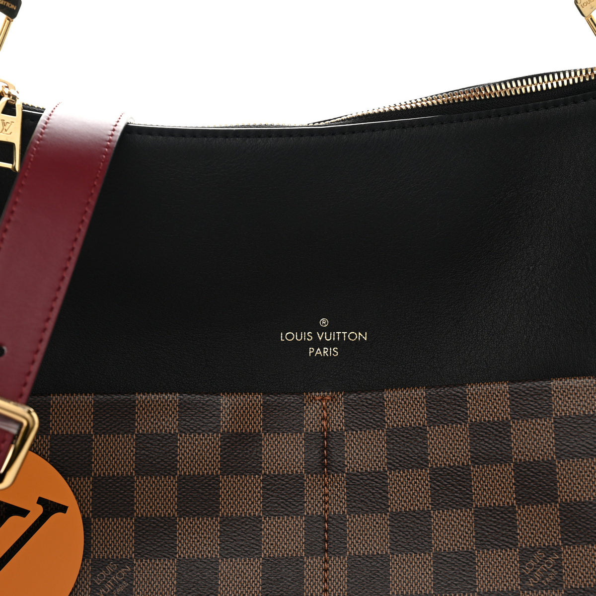 Louis Vuitton Damier Ebene Calfskin Maida Black 6 of 8