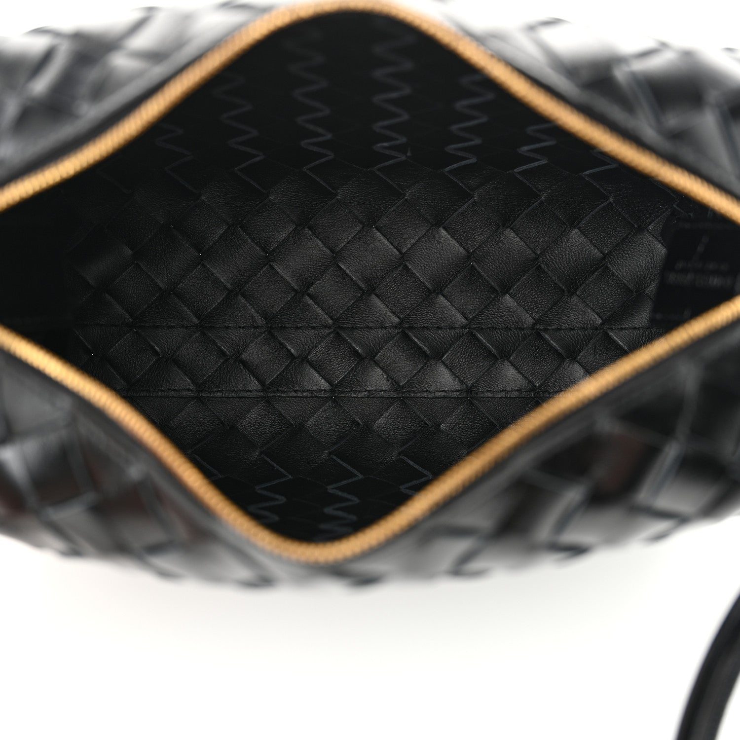 Bottega Veneta Polished Nappa Intrecciato Knot Small Loop Crossbody Bag Space 5 of 9