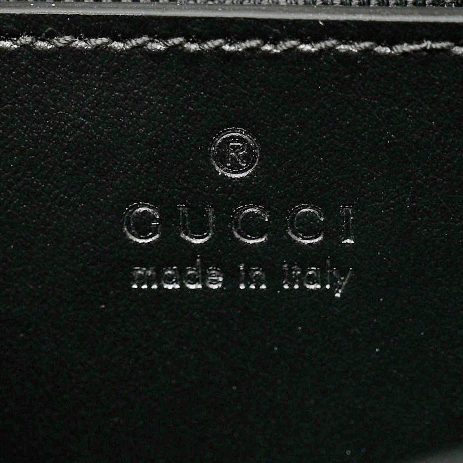 Gucci Calfskin Matelasse Monochrome Mini GG Marmont Shoulder Bag Black 5 of 10