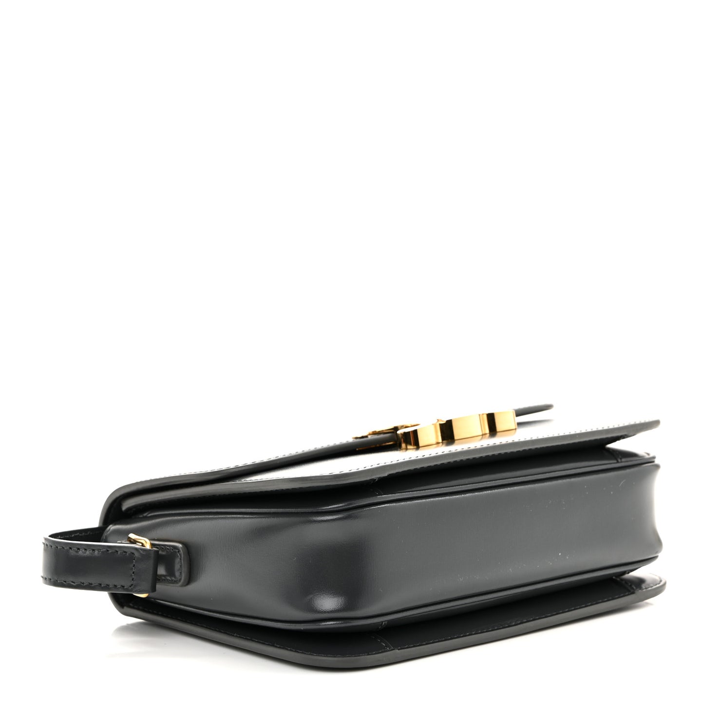 Shiny Calfskin Teen Triomphe Dark Grey