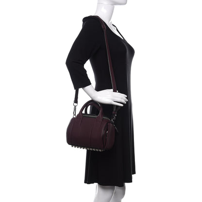 Alexander Wang Pebbled Calfskin Mini Rockie Matte Oxblood 2 of 10