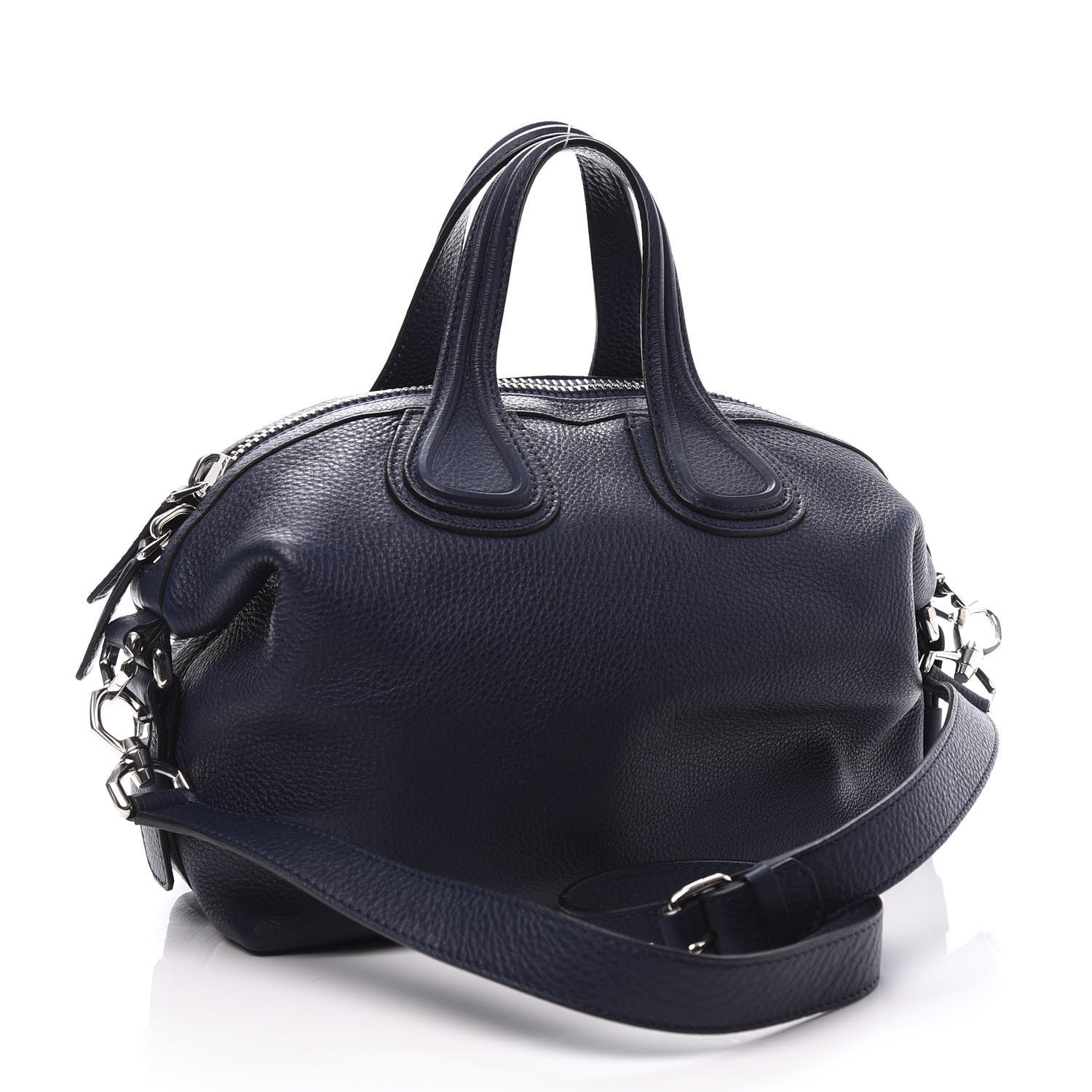 Givenchy Pebbled Calfskin Small Nightingale Night Blue 2 of 10