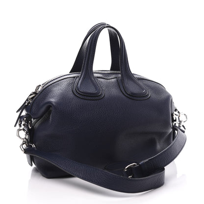 Givenchy Pebbled Calfskin Small Nightingale Night Blue 2 of 10