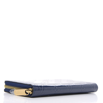 Louis Vuitton Vernis Zippy Wallet Grand Blue 4 of 7