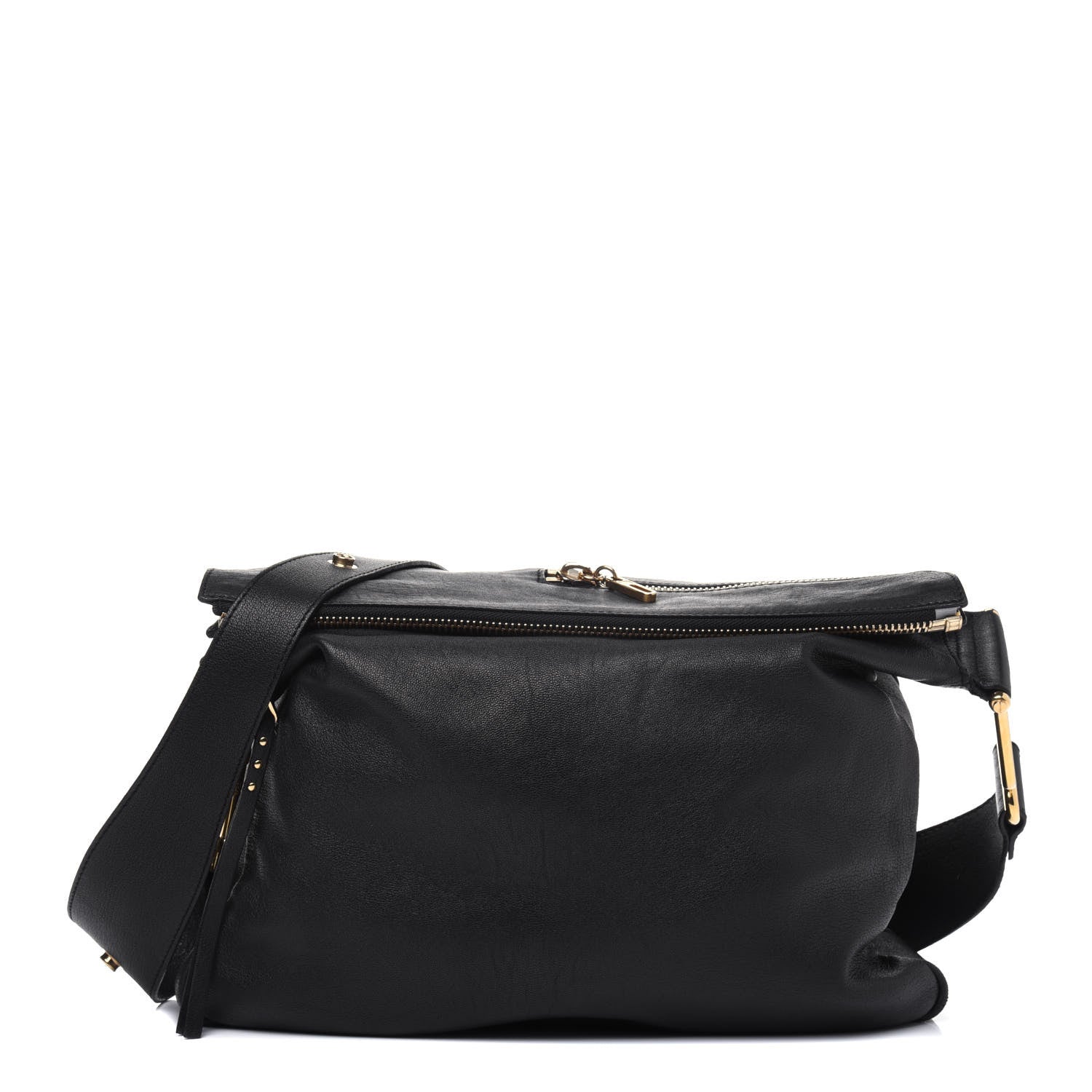 Chloe Sheepskin Vanessa Chain Shoulder Bag Black 3 of 23