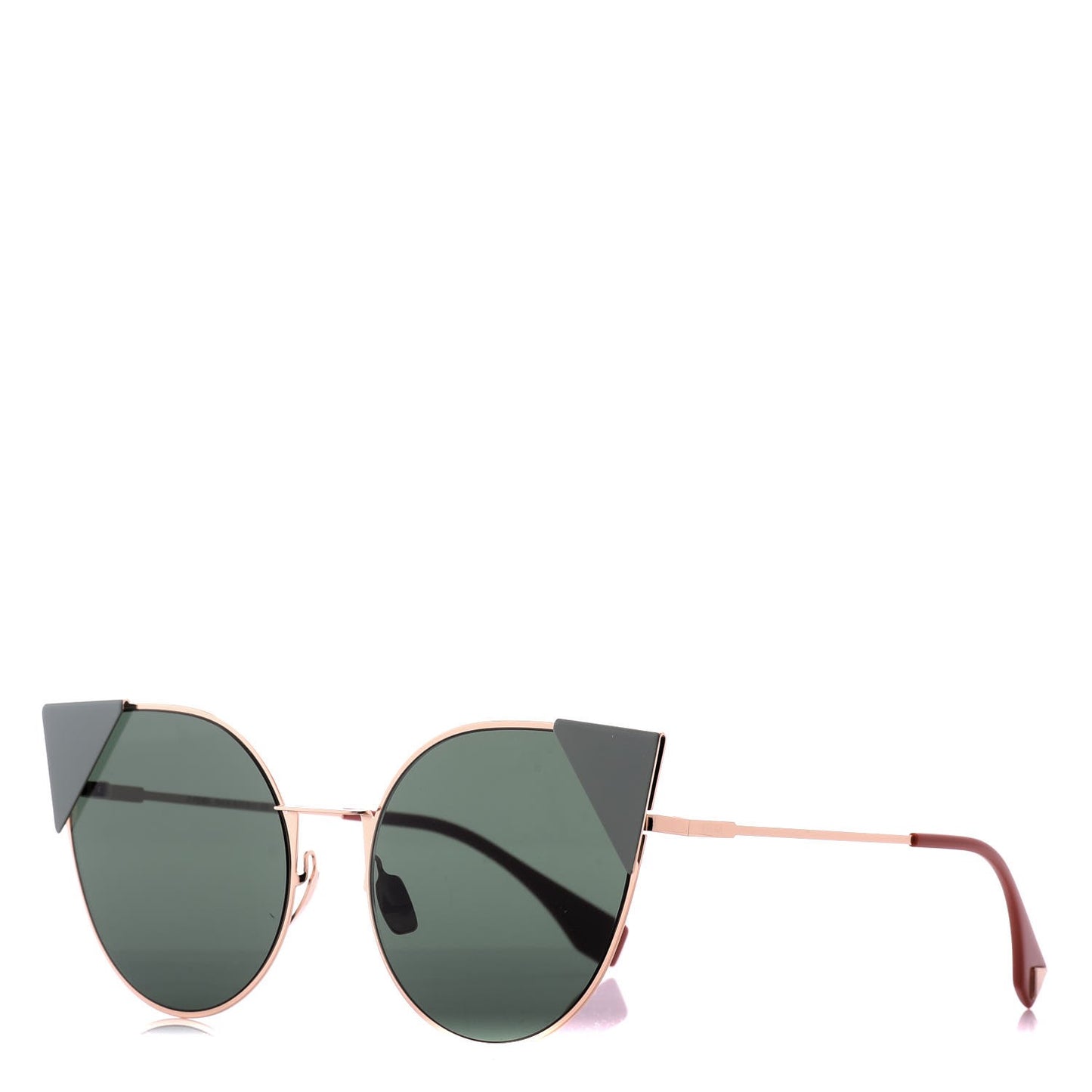 Iridia Sunglasses FF 0190 Rose Gold Green