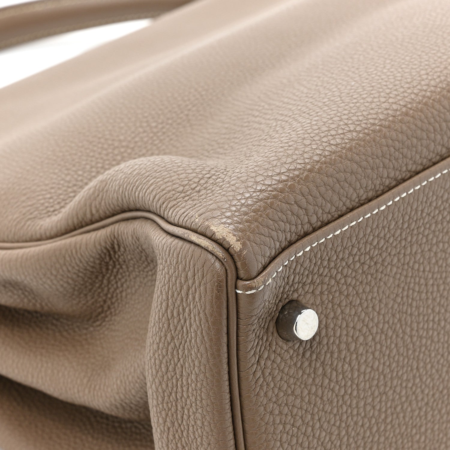 Hermes Togo Kelly Retourne 40 Etoupe 14 of 15