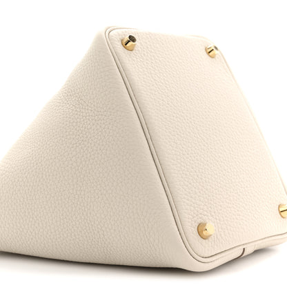 Hermes Taurillon Clemence Picotin Lock 18 PM Gris Perle 9 of 11