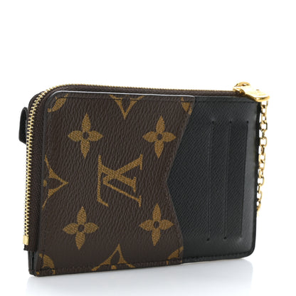 Louis Vuitton Monogram Recto Verso Card Holder Black 3 of 8
