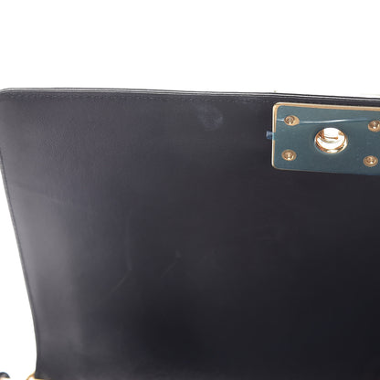 Chanel Lambskin Quilted New Medium Boy Flap Black 10 of 14