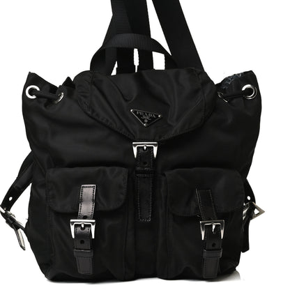 Prada Tessuto Nylon Small Backpack Black 8 of 16