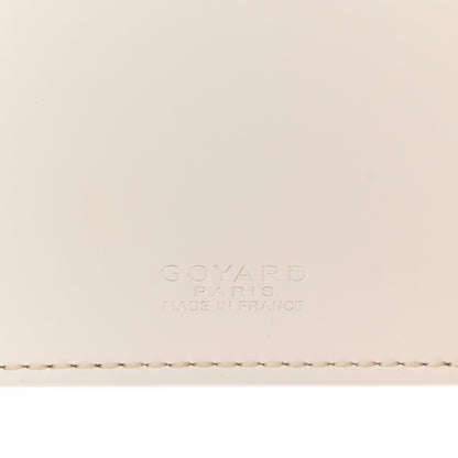 Goyard Goyardine Multi Slot Bi-Fold Wallet White 6 of 7