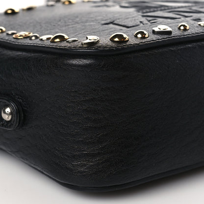 Lanvin Calfskin Studded Nomad Crossbody Black 6 of 7