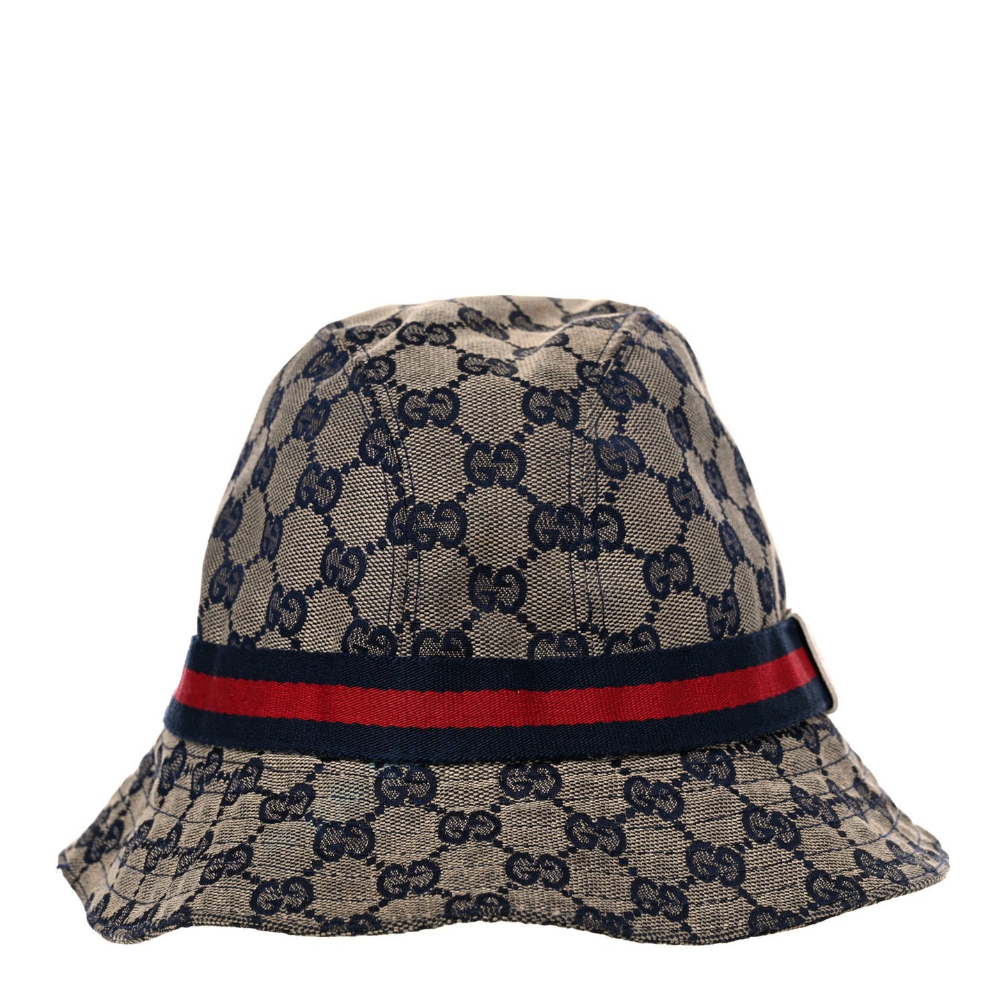 Monogram Web Bucket Hat S Blue