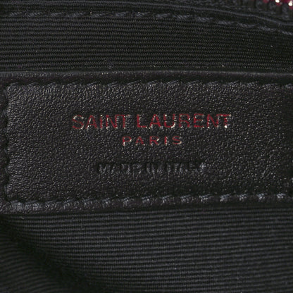 Saint Laurent Boucle Tweed Monogram Medium Niki Chain Satchel Pink 8 of 13