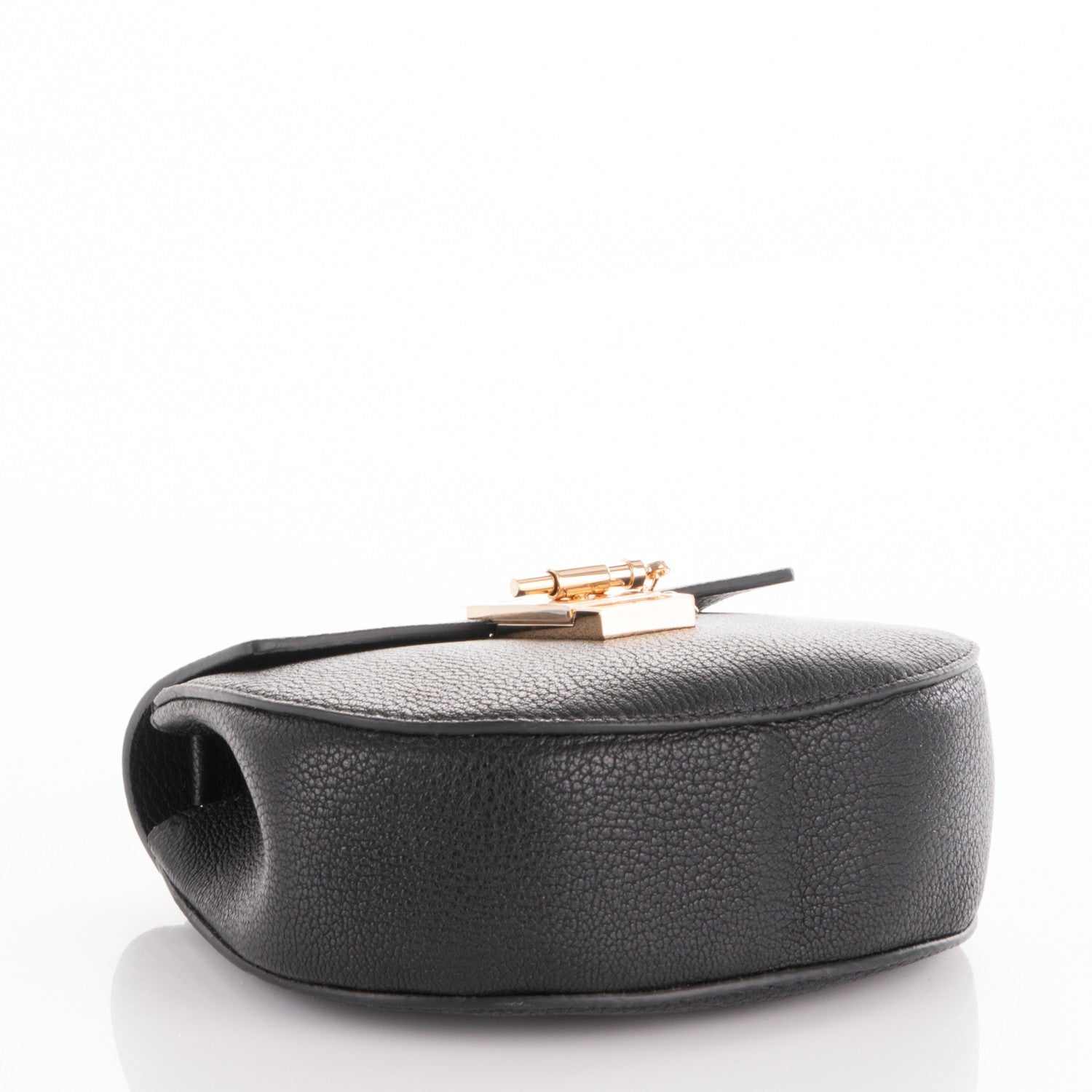 Chloe Grained Lambskin Mini Drew Shoulder Bag Black 4 of 6