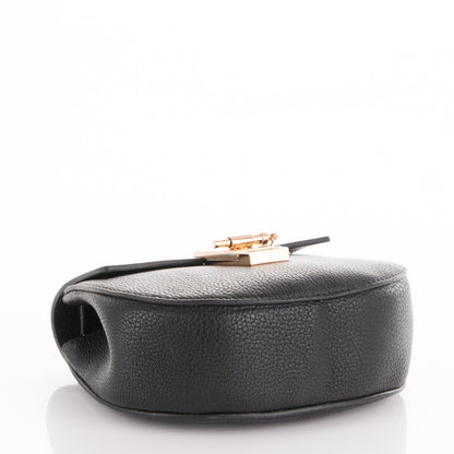 Chloe Grained Lambskin Mini Drew Shoulder Bag Black 4 of 6