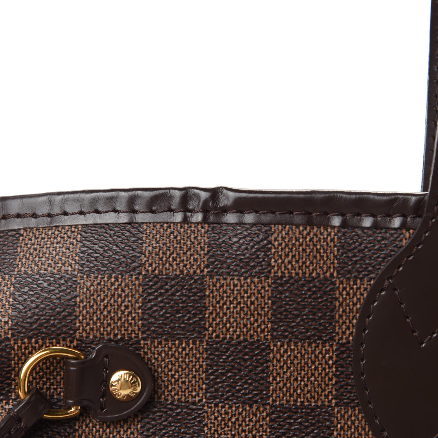 Louis Vuitton Damier Ebene Neo Neverfull MM Rose Ballerine 8 of 12