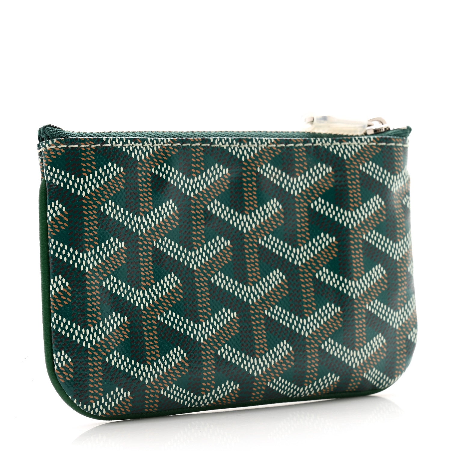 Goyard Goyardine Nano Senat Key Pouch Green 1528521 – FASHIONPHILE