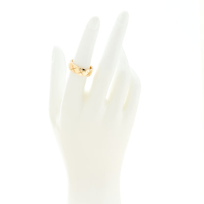 Chanel 18K Yellow Gold Small Coco Crush Ring 53 6.25 2 of 7