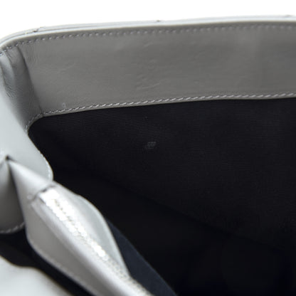Saint Laurent Calfskin Y Quilted Monogram Large Loulou Chain Satchel Earth 11 of 15