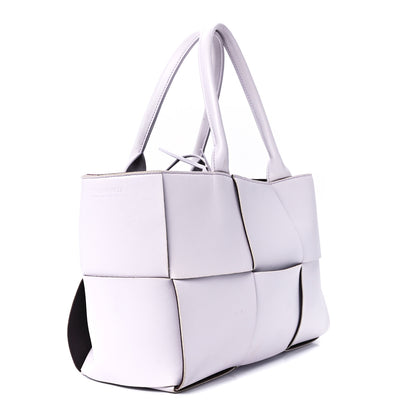 Bottega Veneta Nappa Maxi Intrecciato Small Arco Tote Mirth Washed Grape 4 of 13