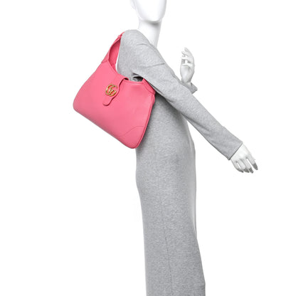 Gucci Goatskin Medium Aphrodite Shoulder Bag Rhodamine Pink 3 of 19