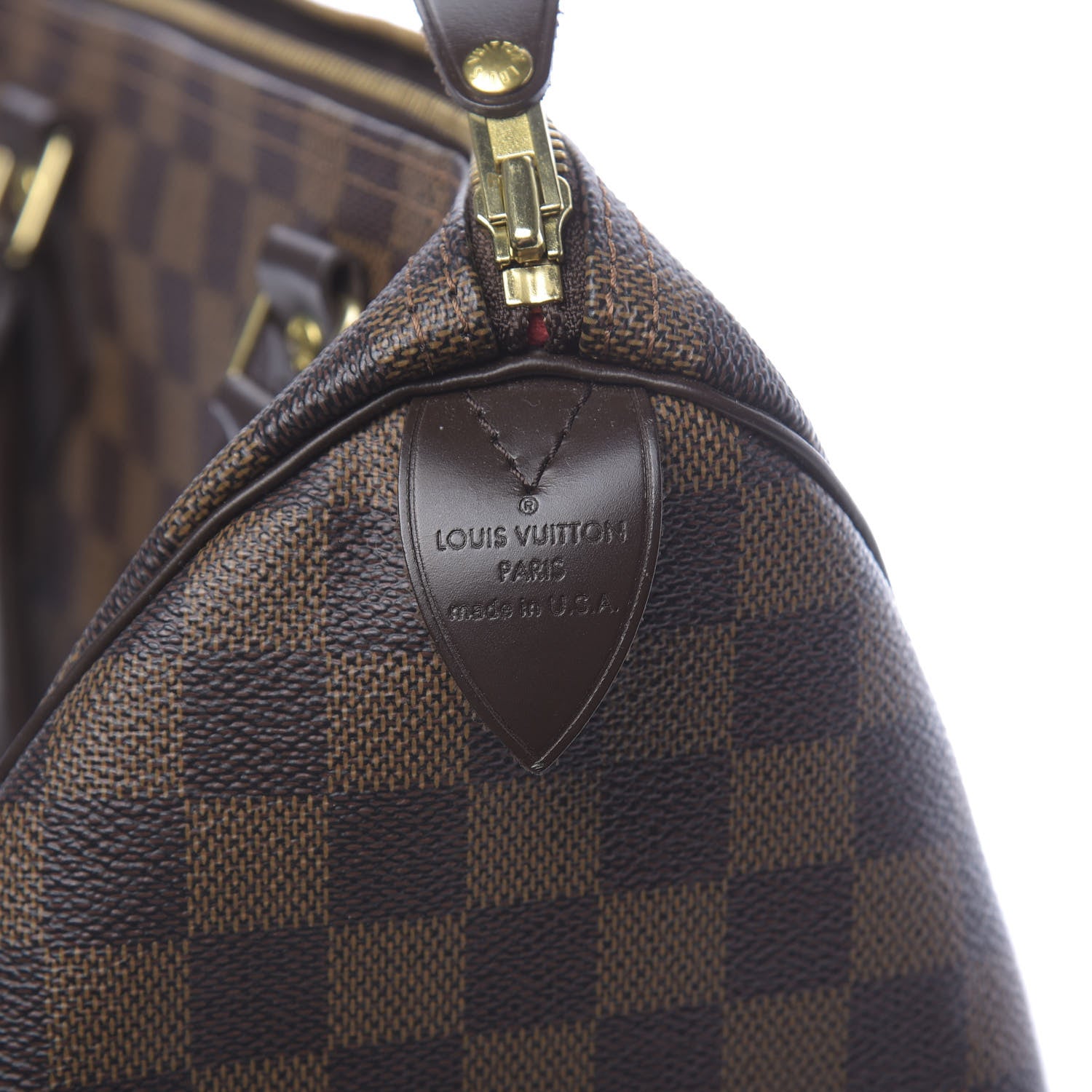 Louis Vuitton Damier Ebene Speedy 30 7 of 10
