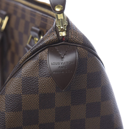 Louis Vuitton Damier Ebene Speedy 30 7 of 10