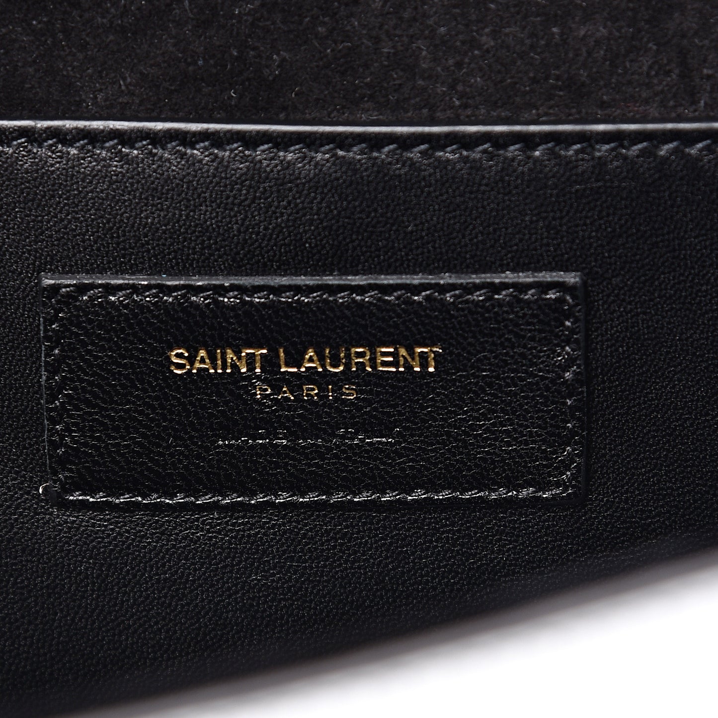 Metallic Calfskin Classic Monogram Cassandre Clutch Argento