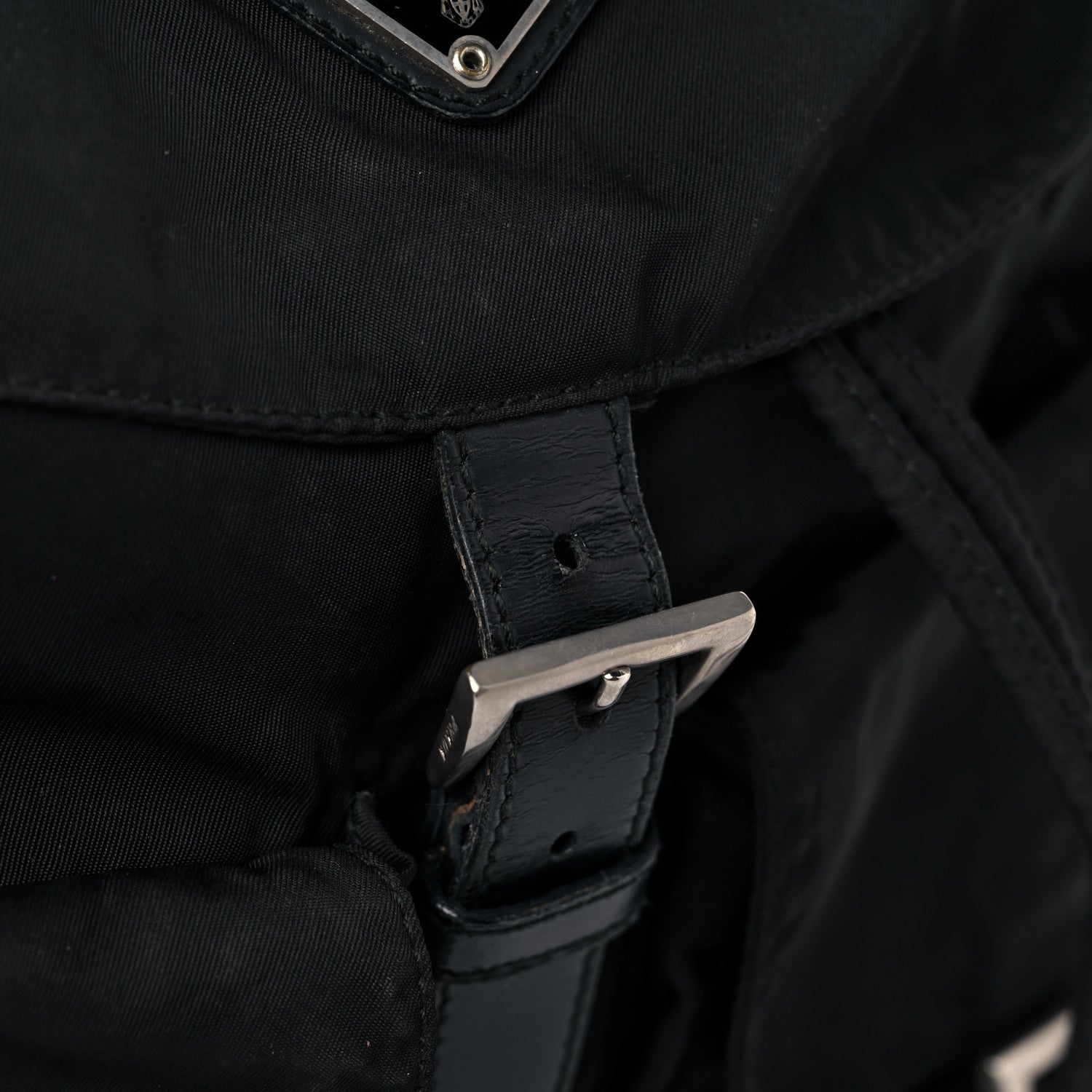 Prada Nylon Vela Medium Backpack Black 23 of 25