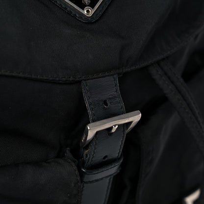 Prada Nylon Vela Medium Backpack Black 23 of 25