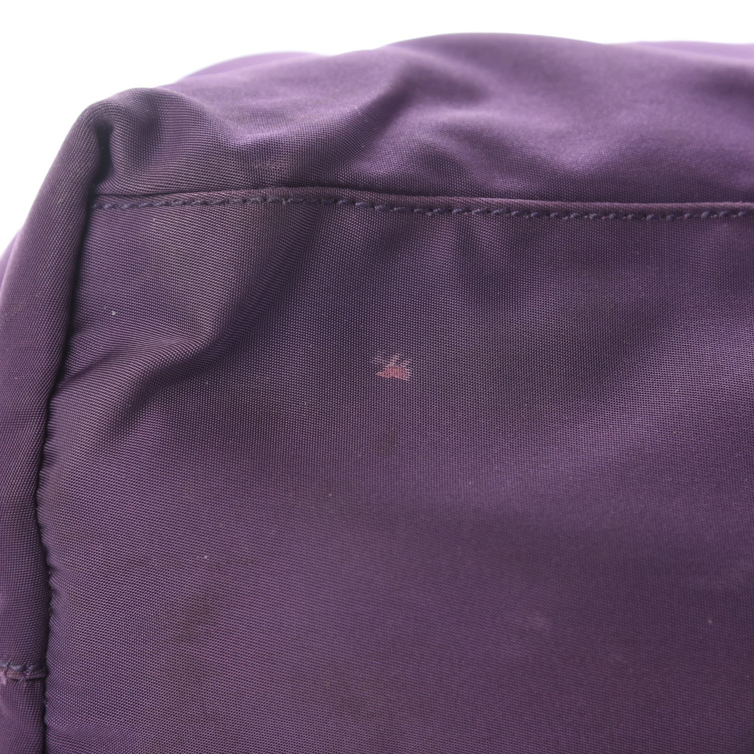 Prada Tessuto Nylon Jacquard Logo Tote Viola 8 of 9