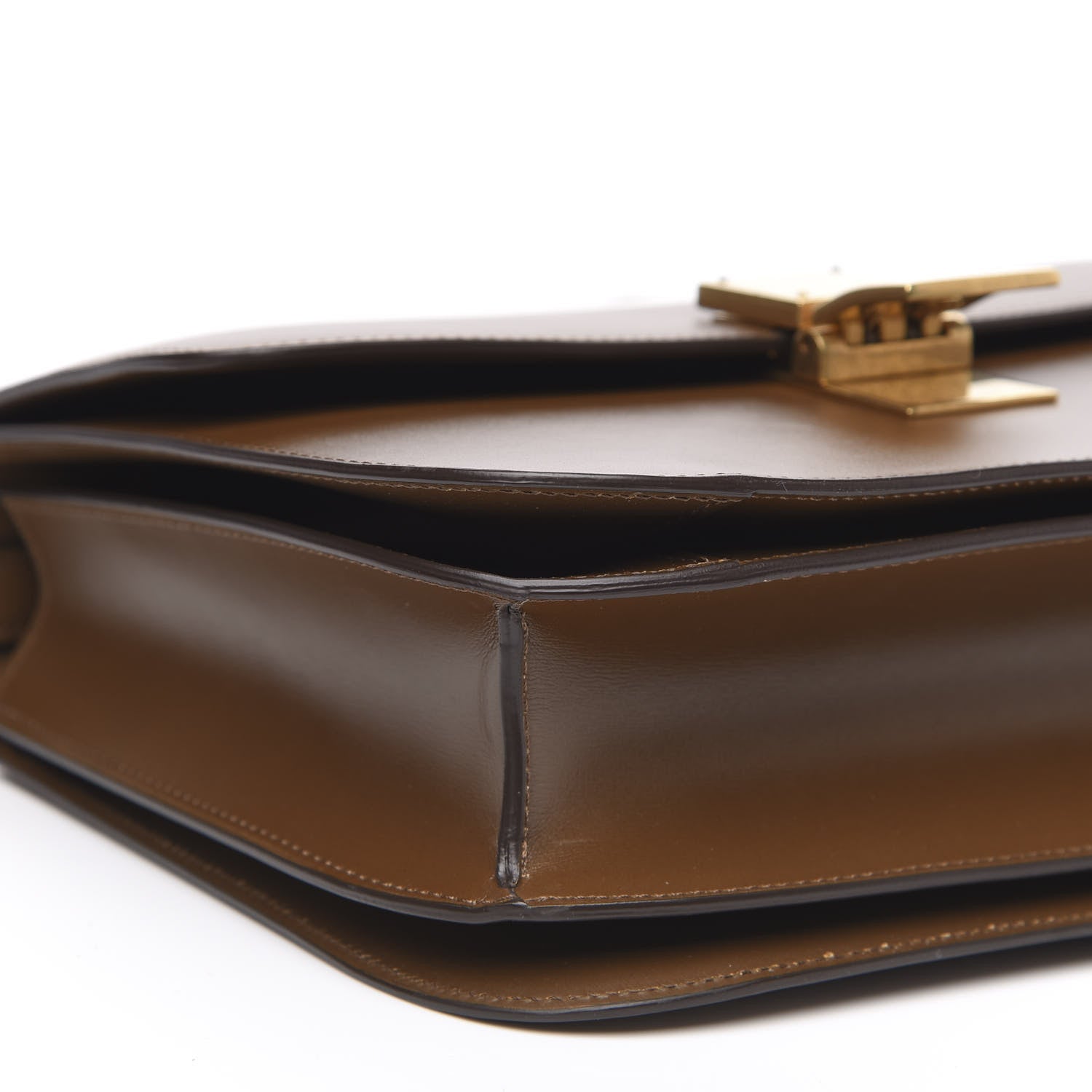 Celine Box Calfskin Medium Classic Box Flap Bag Camel 8 of 9