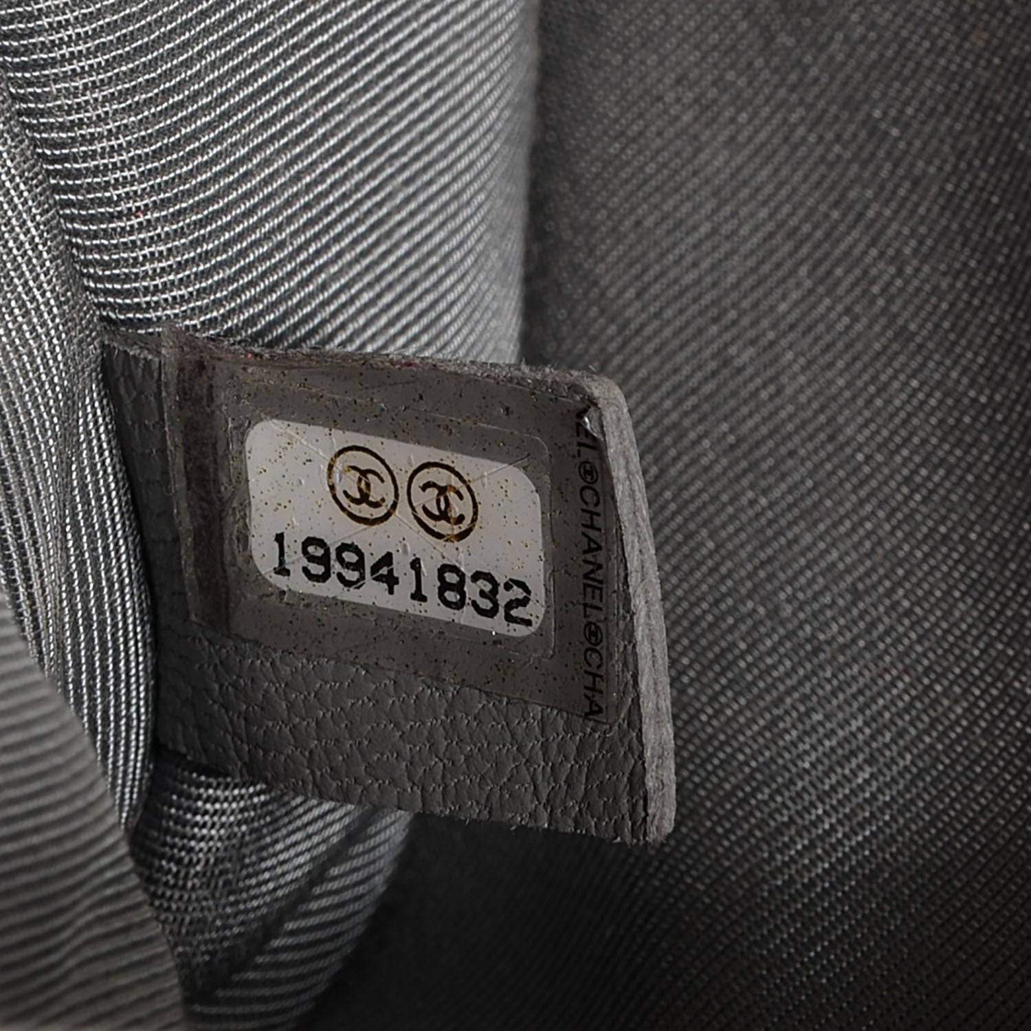 Chanel Caviar Quilted Medium French Riviera Flap Light Grey 8 of 8