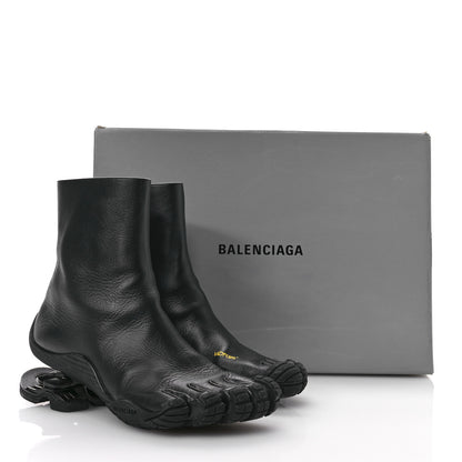 Balenciaga Soft Leather Toe Suspension Booties 39 Black 9 of 9