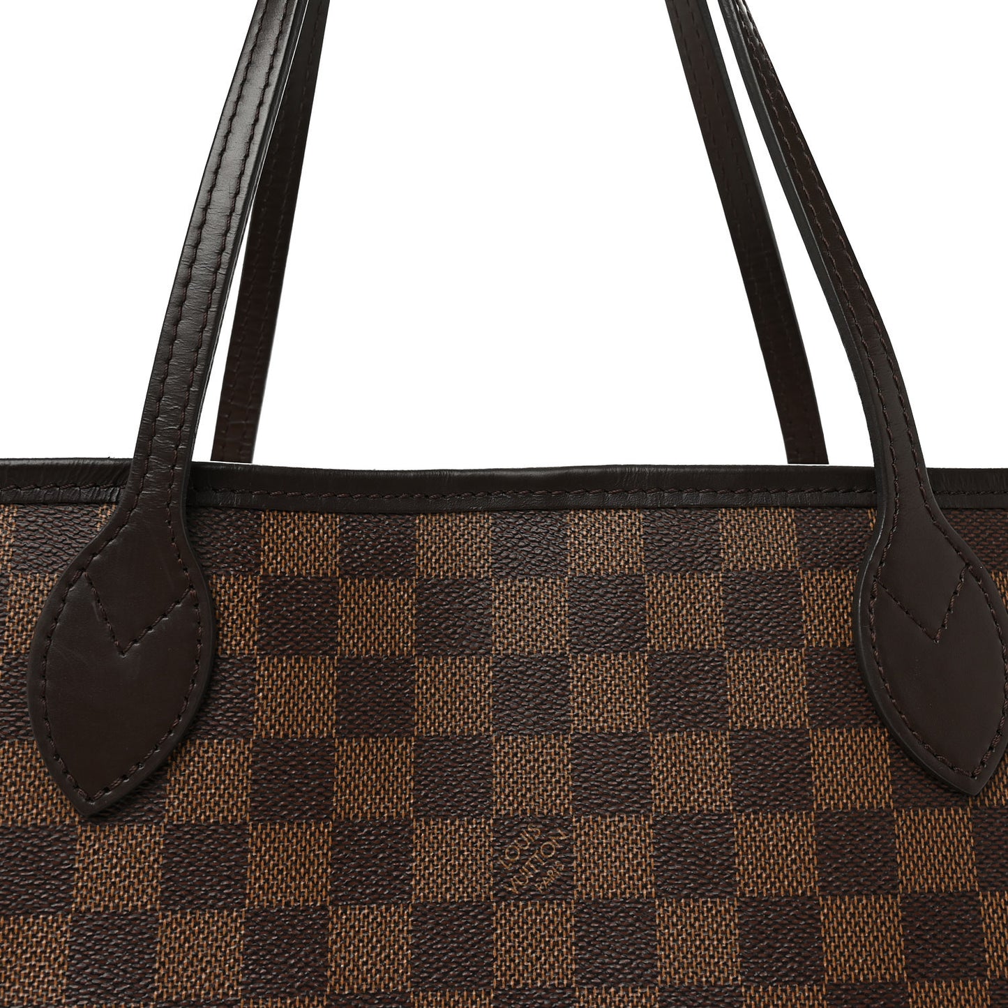 Damier Ebene Neo Neverfull MM Rose Ballerine