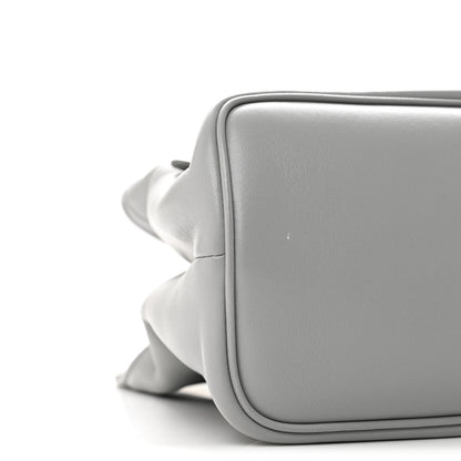 Prada Nappa Small Dada Shoulder Bag Granite Gray 9 of 11