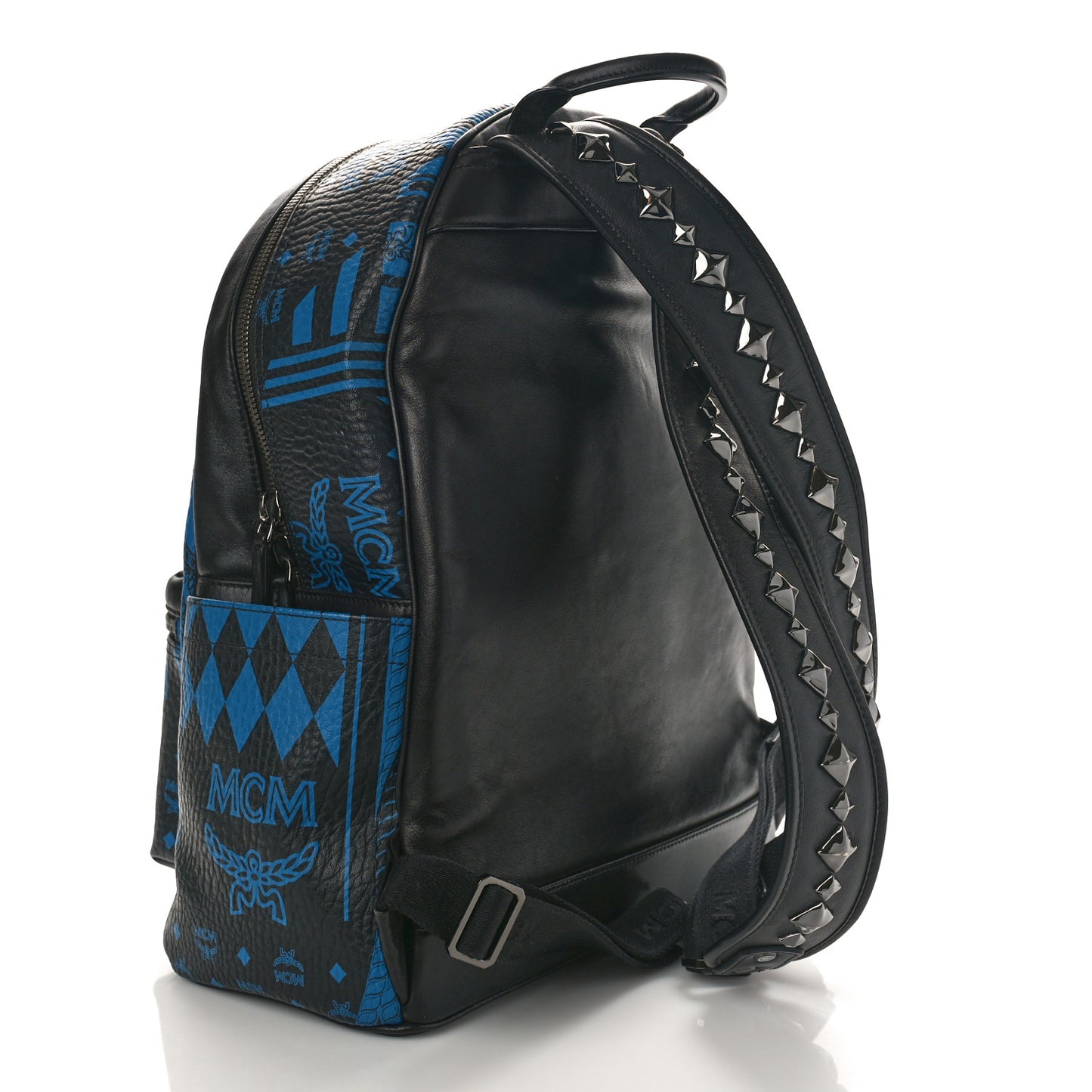Visetos Baroque Print Medium Stark Backpack Munich Blue