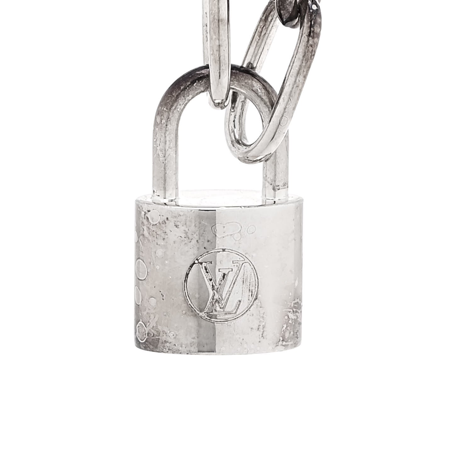 Louis Vuitton X Virgil Abloh Sterling Silver Lockit Adjustable