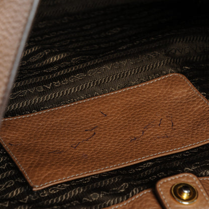 Prada Vitello Daino Hobo Caramel 6 of 17