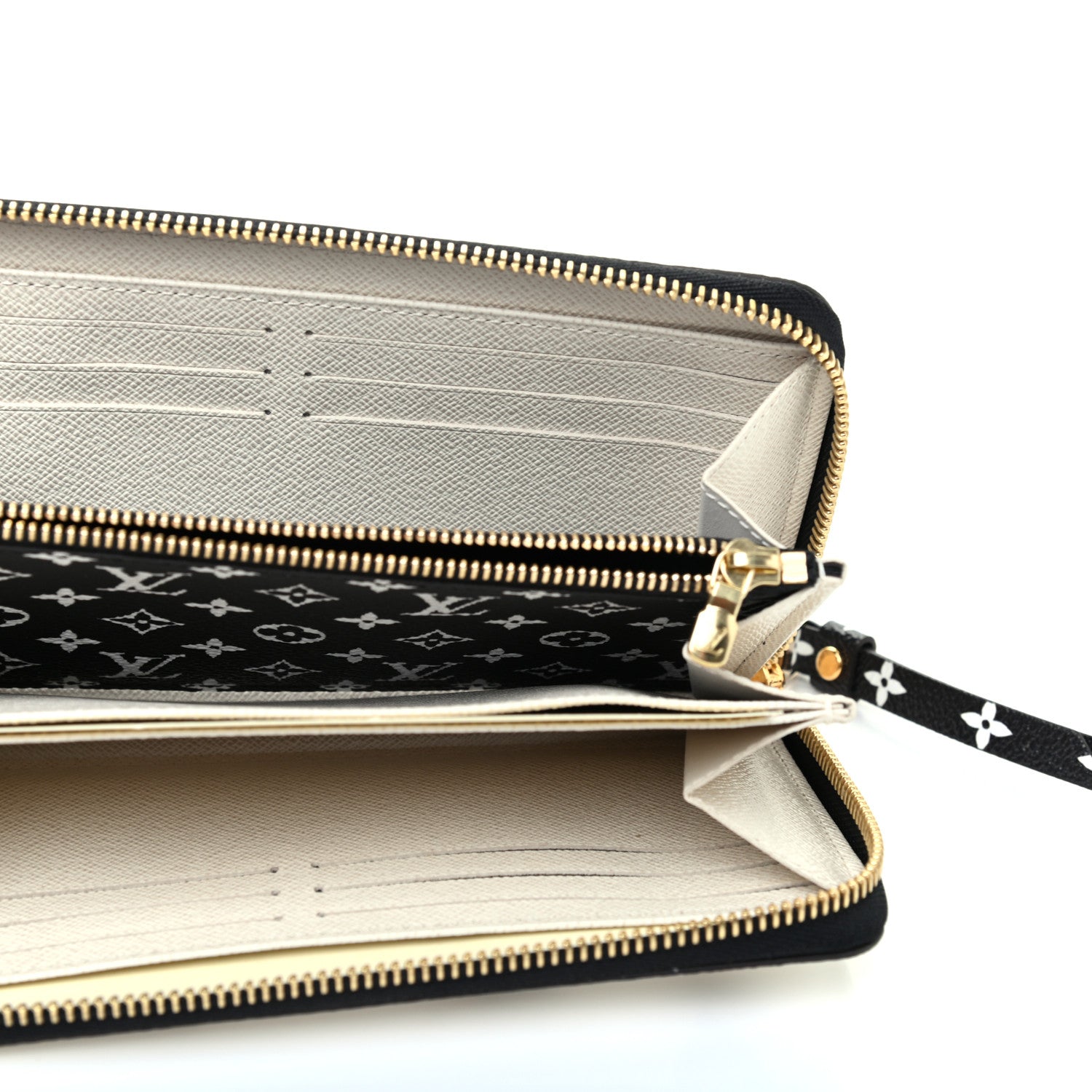 Louis Vuitton Monogram Giant Jungle Zippy Wallet Ivory 5 of 6
