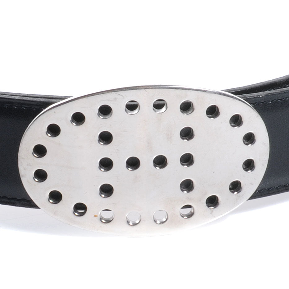 Box Togo Reversible Belt Mirage Silver Buckle 85 Black