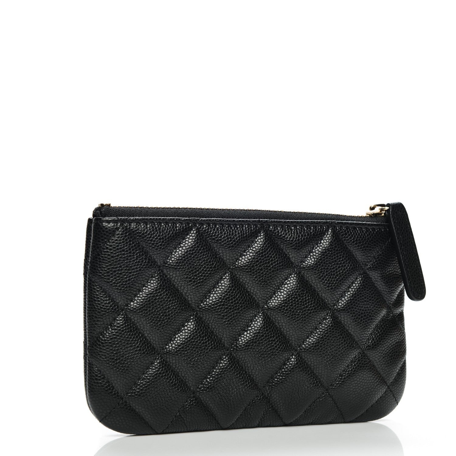 Chanel Caviar Quilted Small Cosmetic Case Black 3 of 7